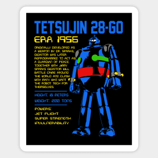 GIGANTOR Tetsujin 28-go - origins Magnet